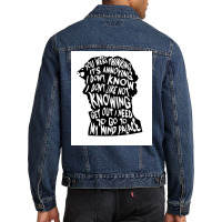 Sherlockx27s Mind Poster Nostalgia Men Denim Jacket | Artistshot