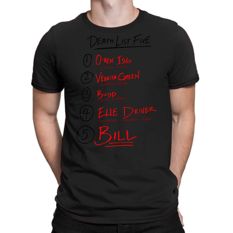 Kill Bill List  T Funny T-shirt | Artistshot