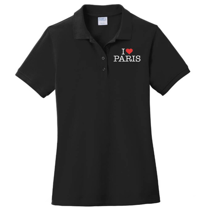 I Love Paris T Shirt Ladies Polo Shirt by jessamynb4pru | Artistshot