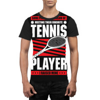 Tennis Dad Sport Father Gift Graphic T-shirt | Artistshot