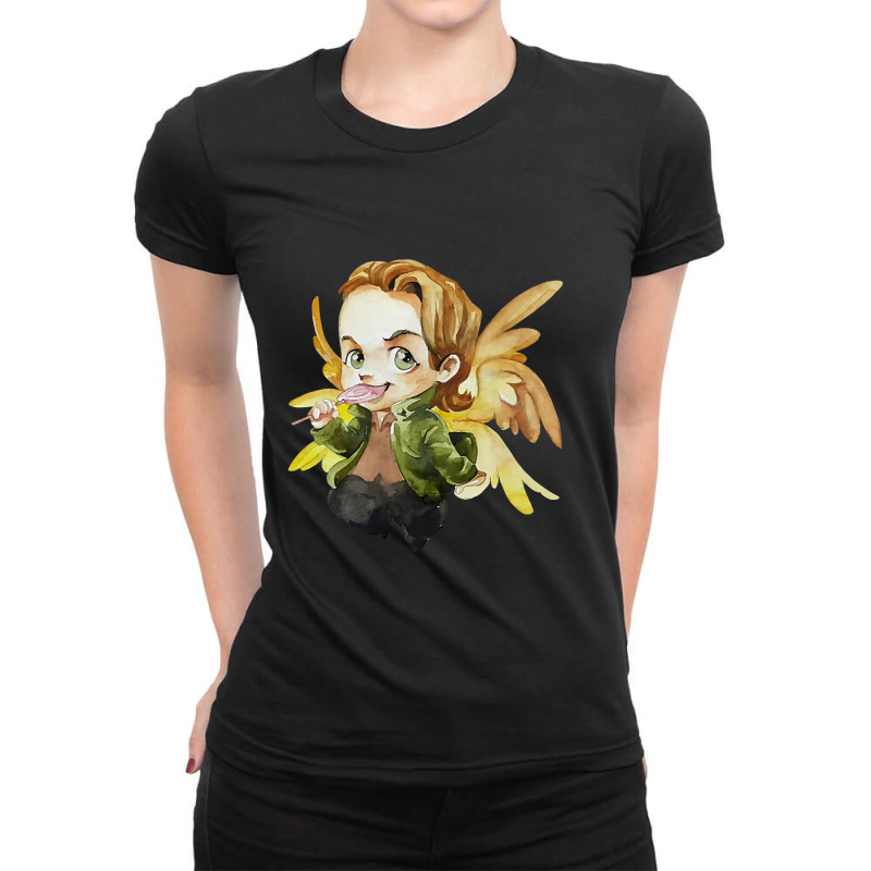 Limited Edition The Archangel Gabriel Ladies Fitted T-Shirt by Ledford Leslie | Artistshot