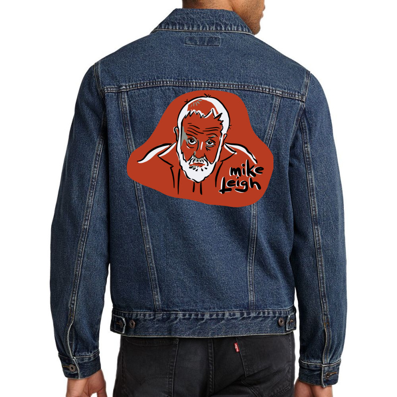 Mike Leigh  T Cute Men Denim Jacket | Artistshot