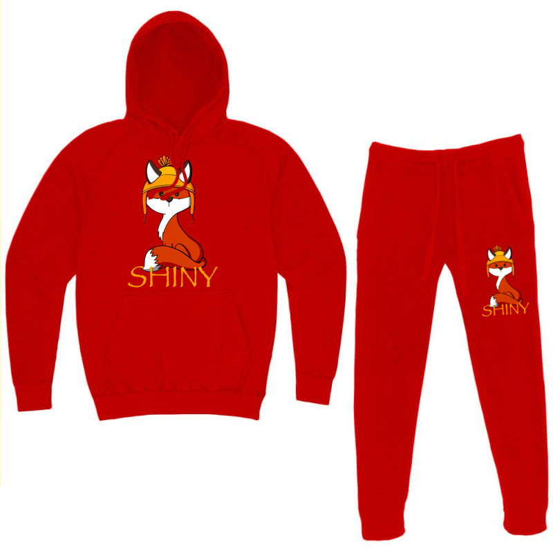 Shiny Firefly Fox   70s Boy Hoodie & Jogger Set | Artistshot