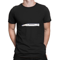 Shinkansen E7 Series Side View T-shirt | Artistshot