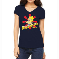 Super Minyan Women's V-neck T-shirt | Artistshot