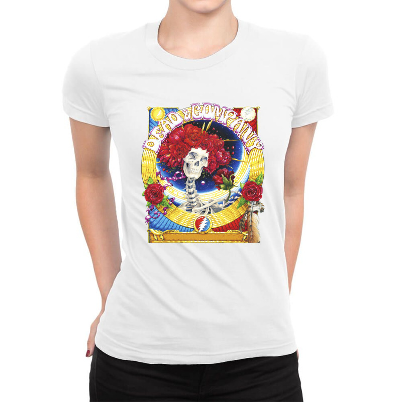 Smile Ladies Fitted T-Shirt by bernhard | Artistshot