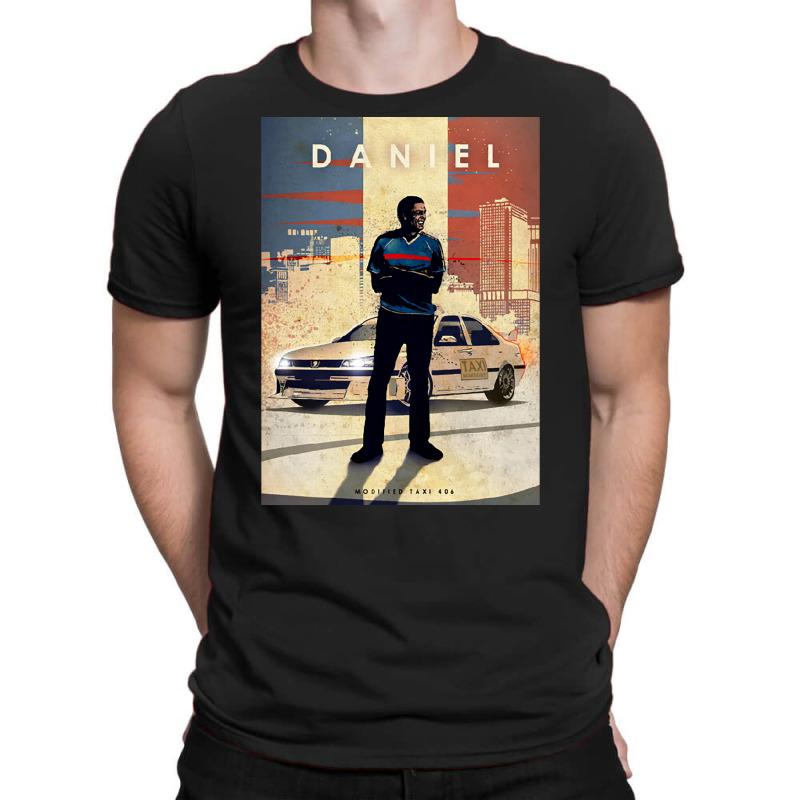 Daniel Morales Taxi Renaut 406 Car Legends  T T-shirt | Artistshot