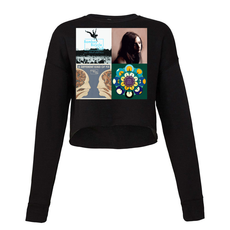 Bombay Bicycle Club Albums  T 70s Cropped Sweater by xabatsimonse | Artistshot