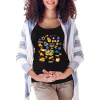 Limited Edition Hanukkah Chanukah Outfit Maternity Scoop Neck T-shirt | Artistshot