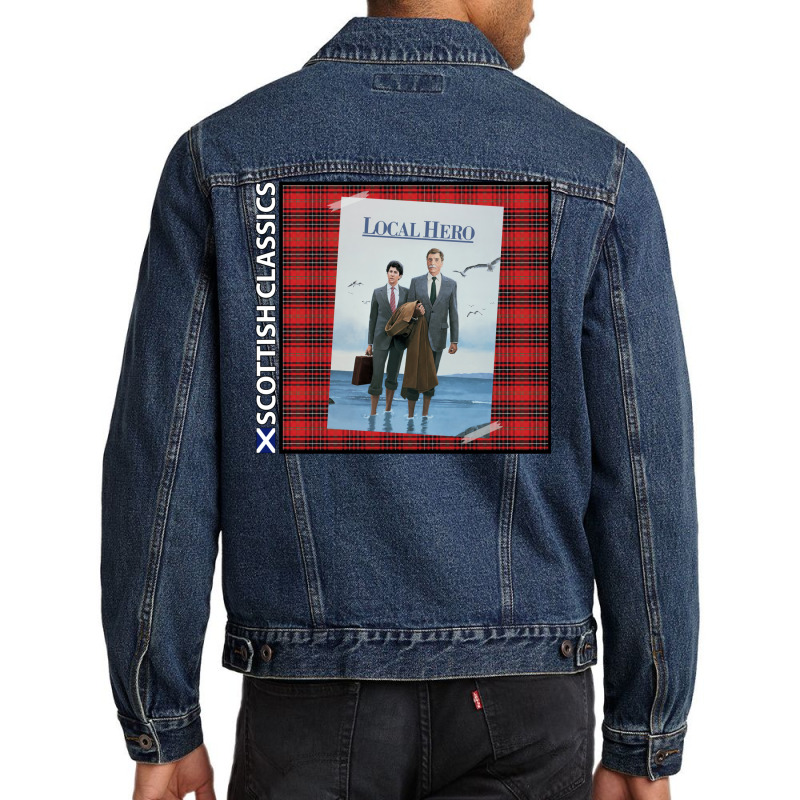 Scottish S Local Hero  T Men Denim Jacket | Artistshot