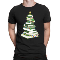 Bookmas Tree (christmas) T-shirt | Artistshot