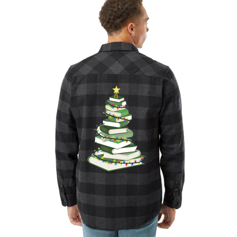 Bookmas Tree (christmas) Flannel Shirt | Artistshot