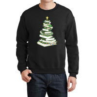 Bookmas Tree (christmas) Crewneck Sweatshirt | Artistshot