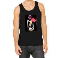 An Analgesic Pill In A Medicine Bottle Colour Lithograph Tank Top | Artistshot