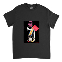 An Analgesic Pill In A Medicine Bottle Colour Lithograph Classic T-shirt | Artistshot