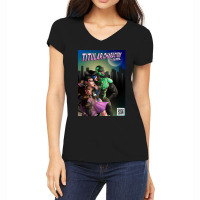 Eva With Milkshake Women's V-neck T-shirt | Artistshot