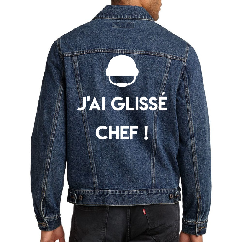 The 7th Company I Slipped Chief  T Men Denim Jacket | Artistshot