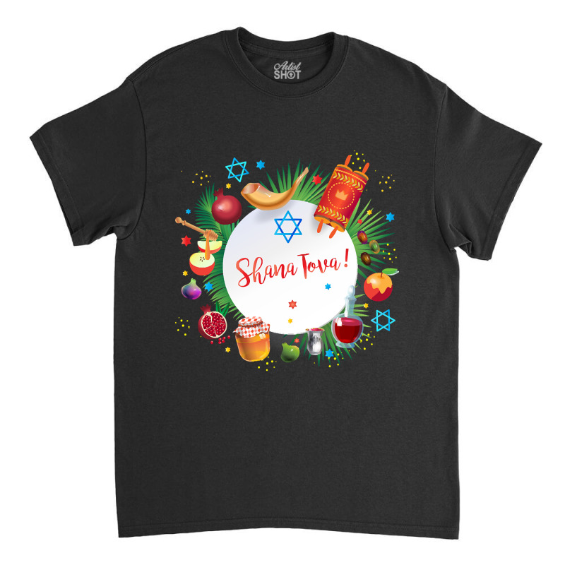 Limited Edition Happy Rosh Hashanah - Shana Tova! Autumn New Year Jewi Classic T-shirt | Artistshot