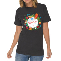 Limited Edition Happy Rosh Hashanah - Shana Tova! Autumn New Year Jewi Vintage T-shirt | Artistshot