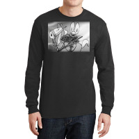 Vintage Crusader Rabbit  T Nostalgia Long Sleeve Shirts | Artistshot