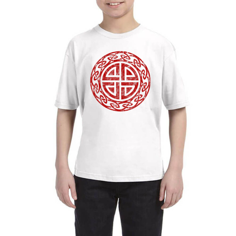 Limited Edition Protection Shield Knot Celtic Norse Viking Symbol Odin Youth Tee by Sizemore Adame | Artistshot