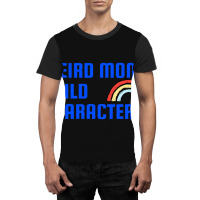 Weird Mom Build Character Rainbow Mothers Day Graphic T-shirt | Artistshot