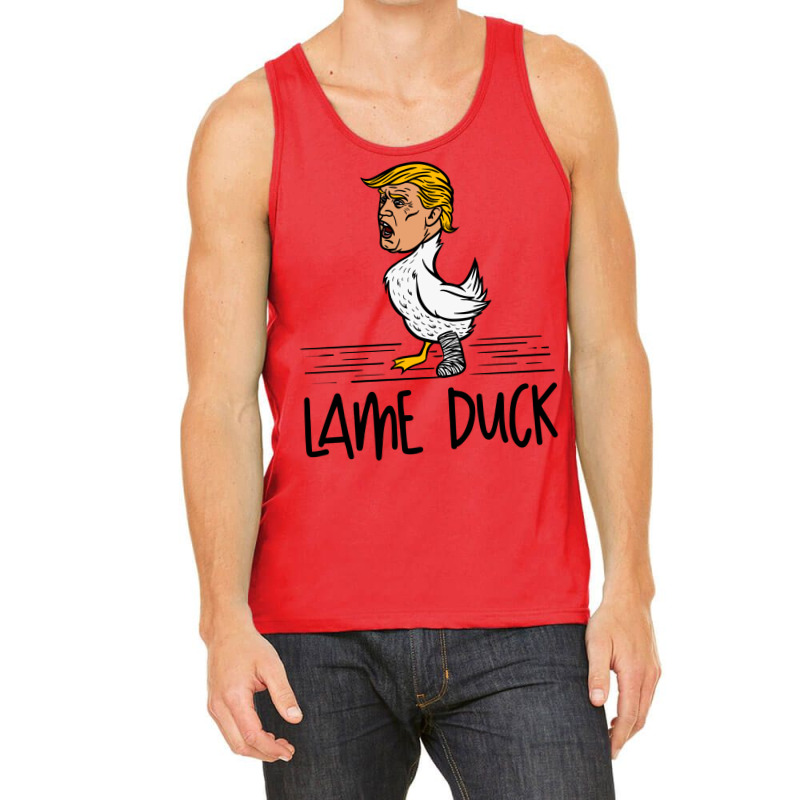 Presidential Election 2020 Funny Lame Duck Donald Trump Tank Top | Artistshot