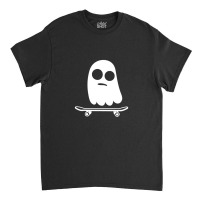 Skateboarding Ghost Classic T-shirt | Artistshot