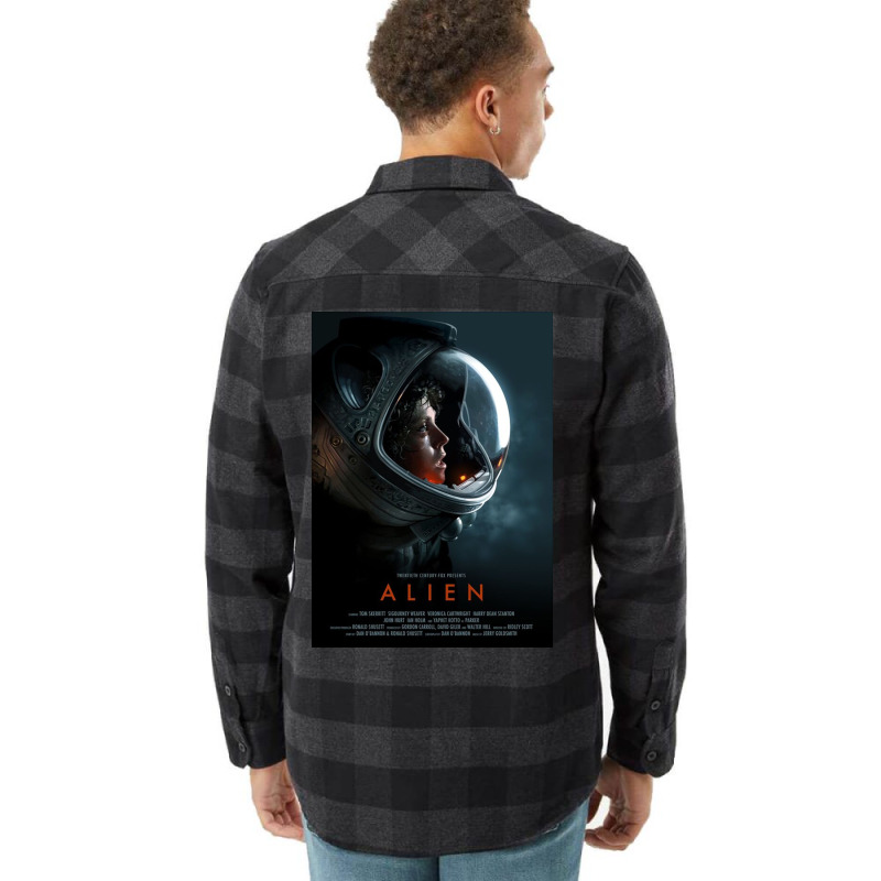 Alien 1979 Movie Flannel Shirt by aprilcbow | Artistshot