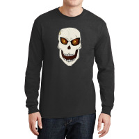 Skull Art Scary Long Sleeve Shirts | Artistshot