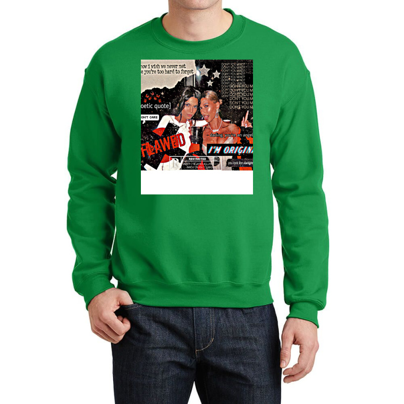 Dynamic Duo Collage Crewneck Sweatshirt | Artistshot