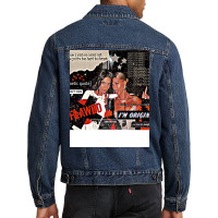 Dynamic Duo Collage Men Denim Jacket | Artistshot