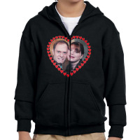 Niles And Daphne Youth Zipper Hoodie | Artistshot