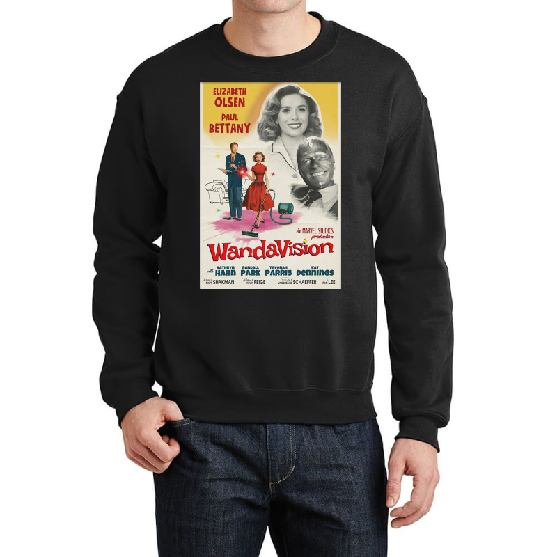 Wandavision Retro Crewneck Sweatshirt by aprilcbow | Artistshot