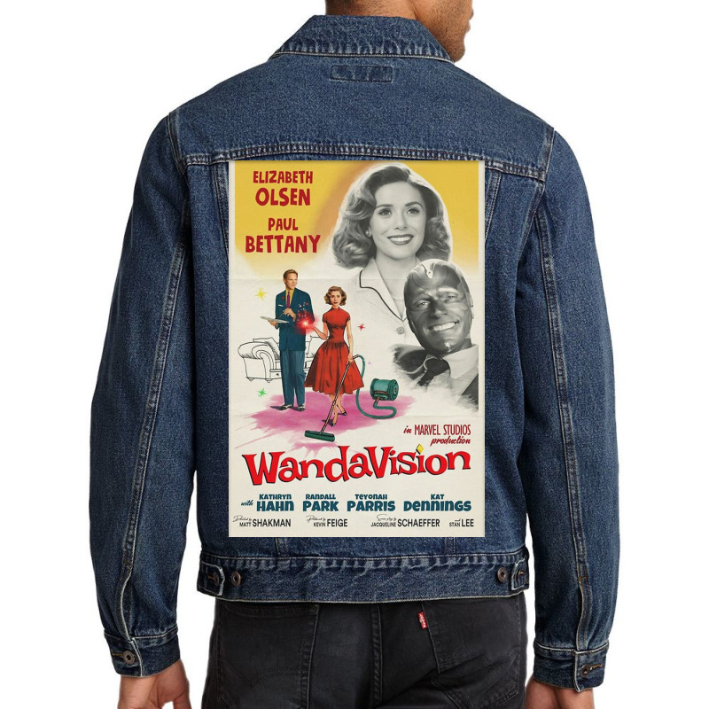 Wandavision Retro Men Denim Jacket by aprilcbow | Artistshot