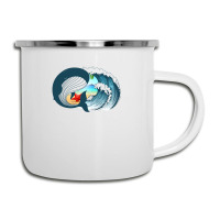 Ocean Heart Camper Cup | Artistshot