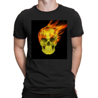 Skull Flame T-shirt | Artistshot