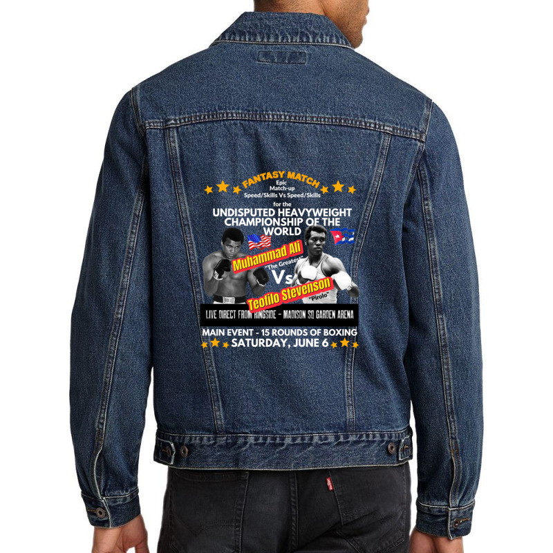 Fantasy Fight (limited Exclusive Edition) 1 Men Denim Jacket by ekukaevelsy | Artistshot