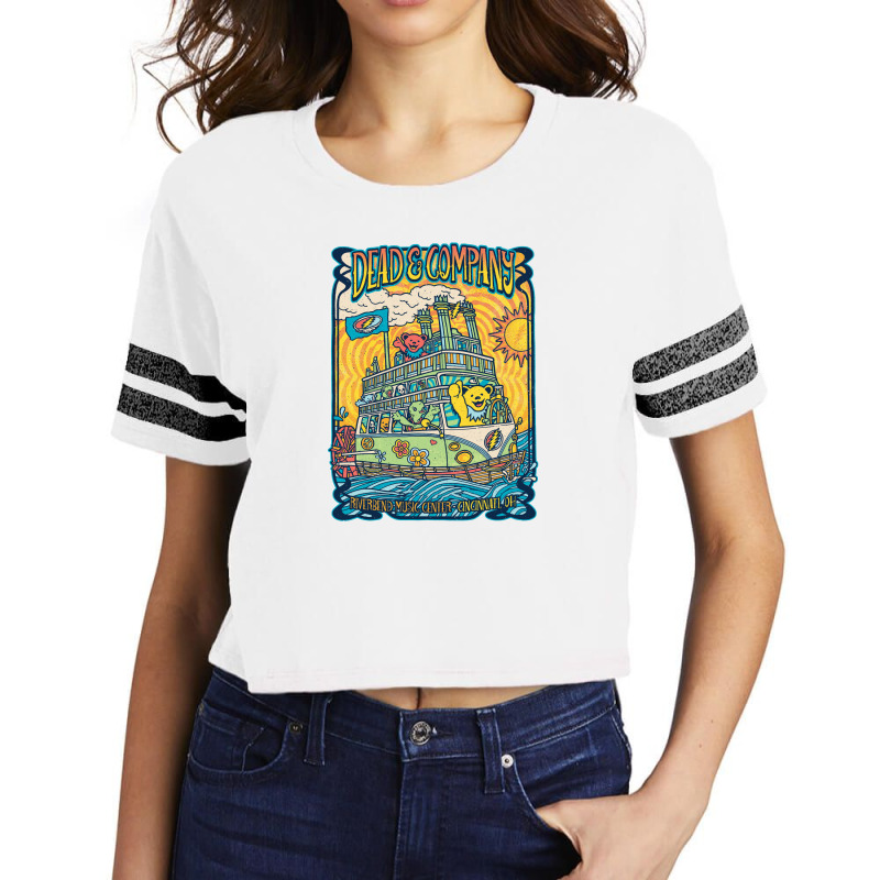 Dead Riverbend Company Scorecard Crop Tee by remasi | Artistshot