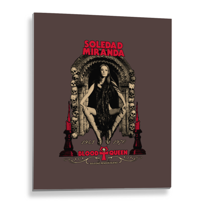 Soledad Miranda Tribute  T Quote Metal Print Vertical | Artistshot