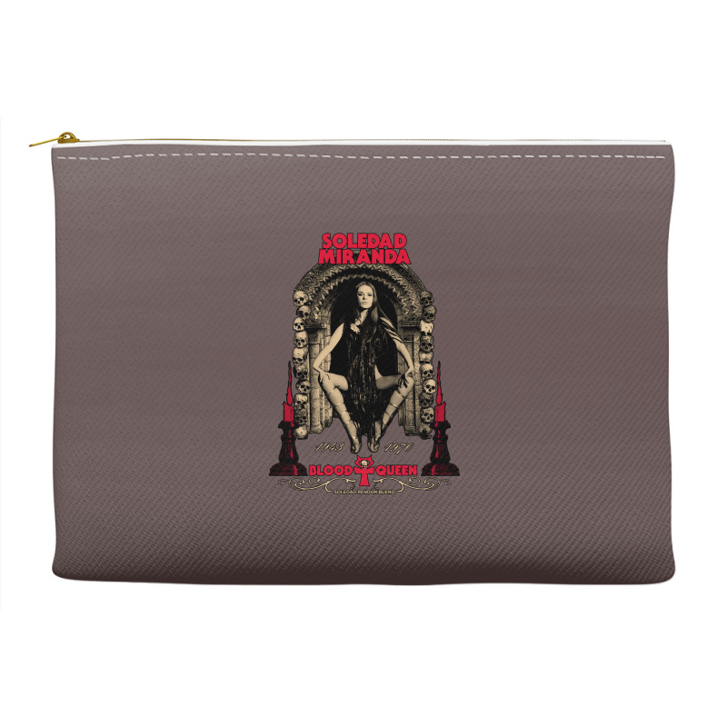 Soledad Miranda Tribute  T Quote Accessory Pouches | Artistshot