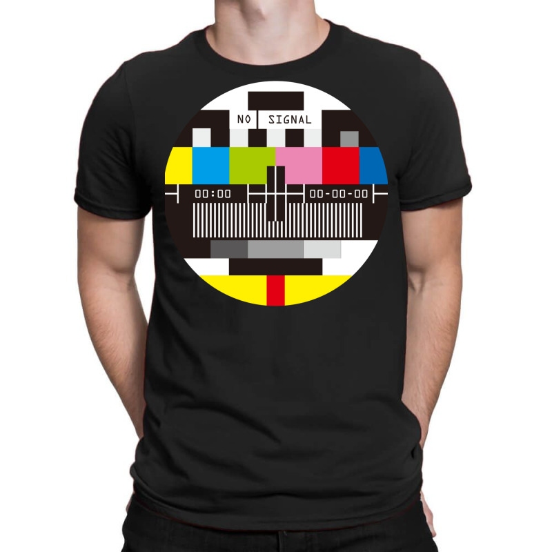 Television Test Screen No Signal  T Stars T-shirt | Artistshot