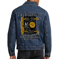 The Book Of The Dead  T Aesthetic Men Denim Jacket | Artistshot