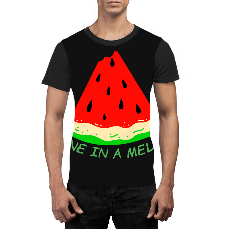 You're One In A Melon Funny Puns For Kids Graphic T-shirt | Artistshot