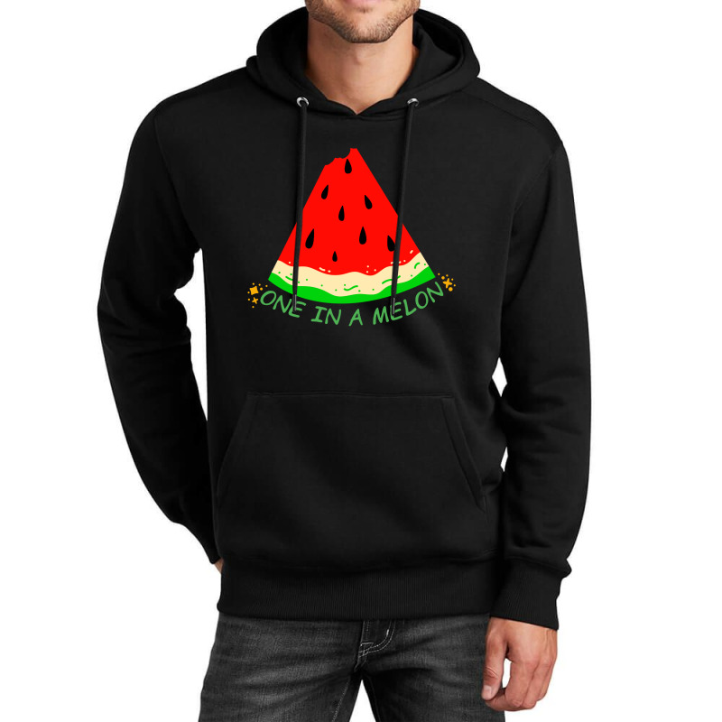 You're One In A Melon Funny Puns For Kids Unisex Hoodie | Artistshot