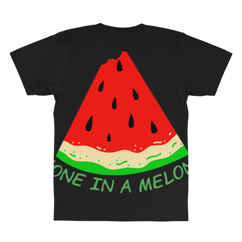 You're One In A Melon Funny Puns For Kids All Over Men's T-shirt | Artistshot