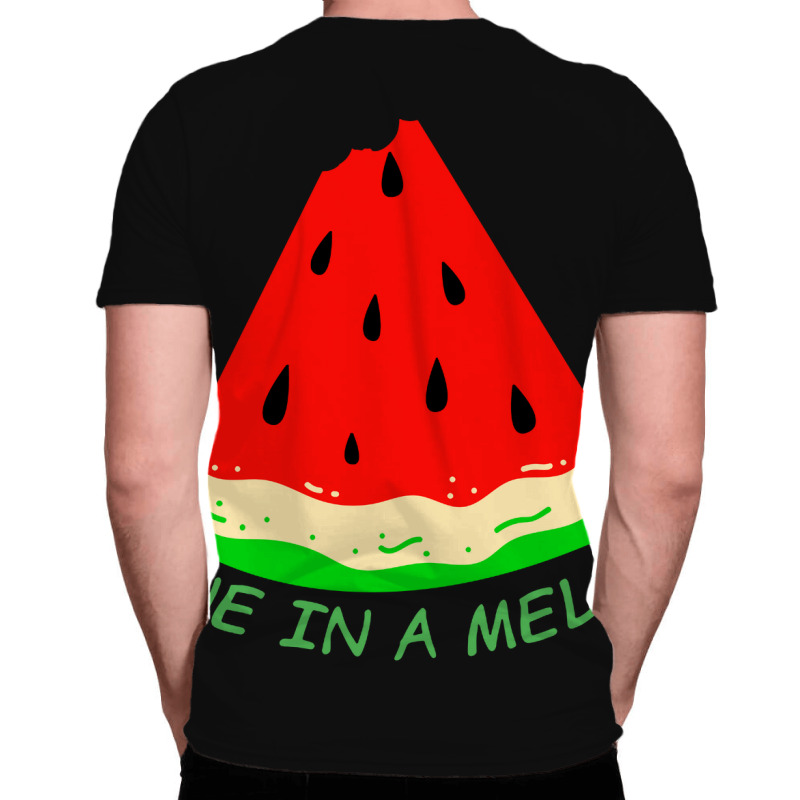 You're One In A Melon Funny Puns For Kids All Over Men's T-shirt | Artistshot
