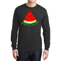 You're One In A Melon Funny Puns For Kids Long Sleeve Shirts | Artistshot