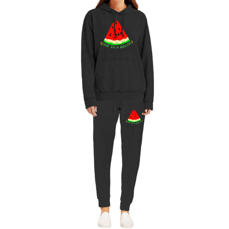 You're One In A Melon Funny Puns For Kids Hoodie & Jogger Set | Artistshot