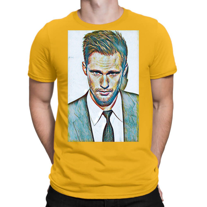 Alexander Skarsgard Poster Travel T-Shirt by shabnajianxiq | Artistshot